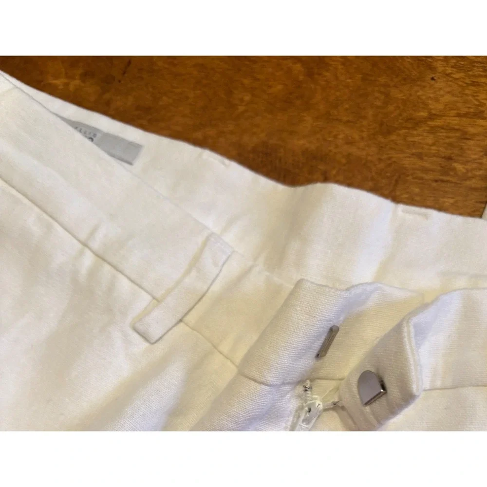 Perry Ellis Portfolio Mens Slim Fit Dress Pants Bright White 34x30 5KM89023